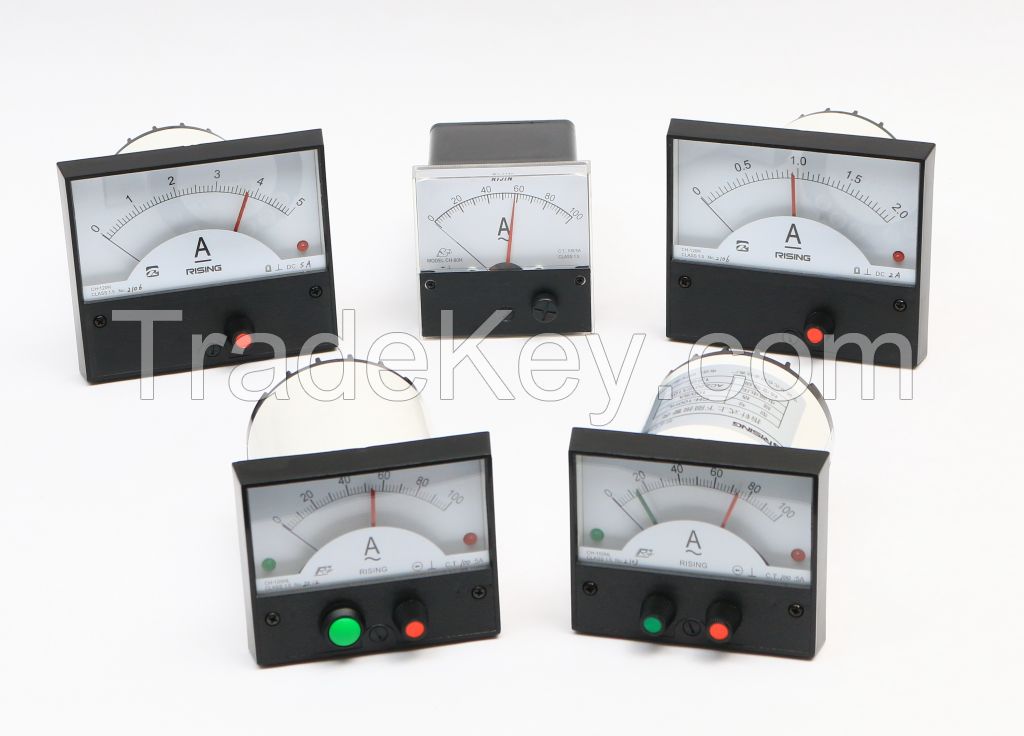 CH80H analog meter relay, ammeter relay, voltmeter relay