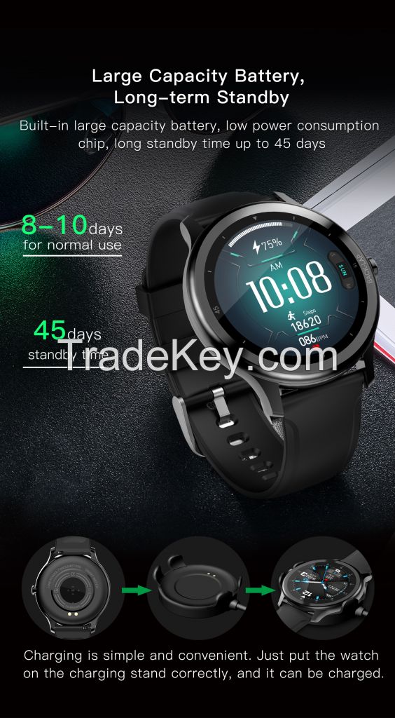 Smartwatches Fitness Tracker Blood Pressure Sport Android Smart Watch