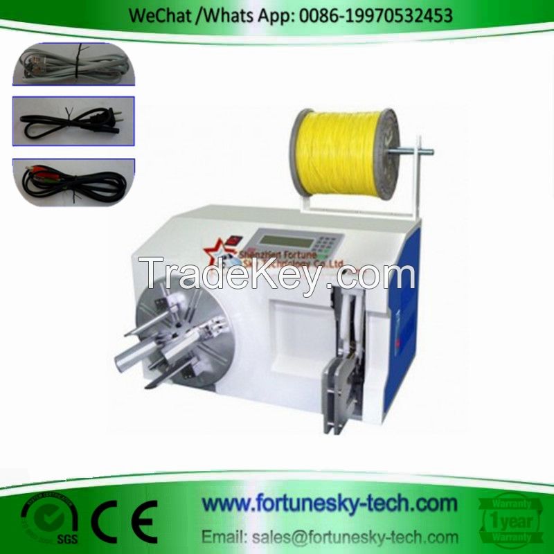 Automatic Wire Cable Coiling Tying Coiler Tyer Machine