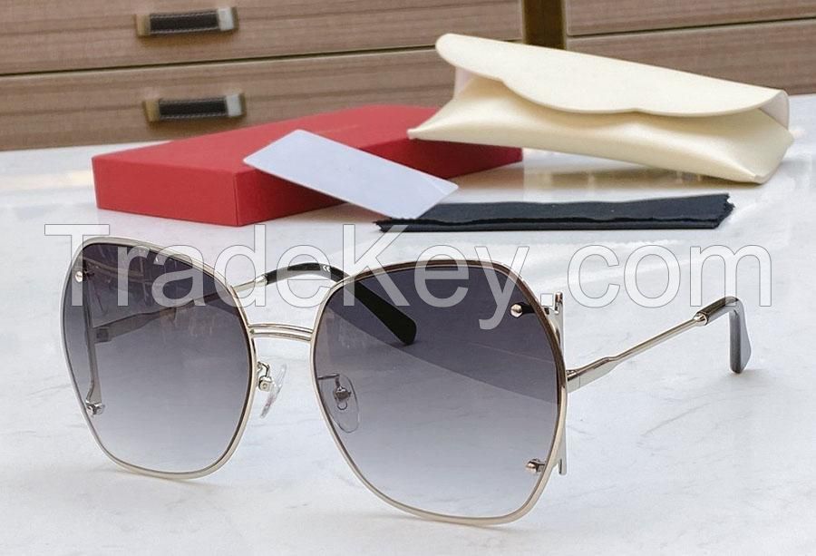 New Sunglasses Women Fashion oversized Sunglass Female Gradient Sun Glasses