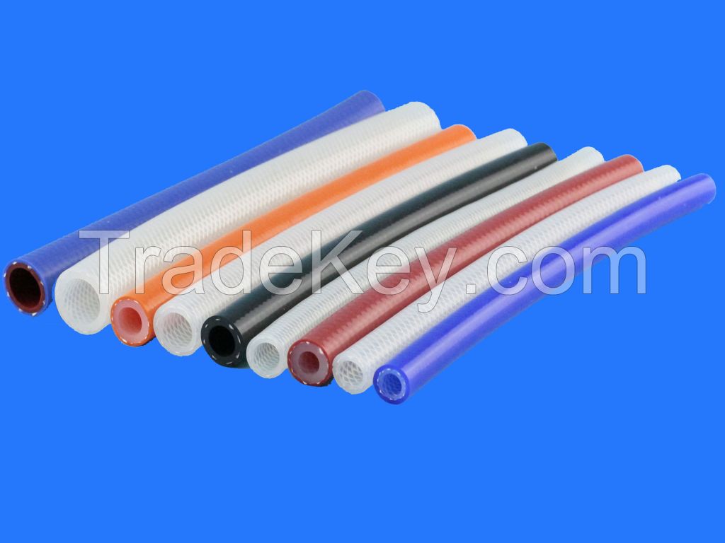 Tube en fibre de verre de silicone Silicone fiberglass tube, manufactured by Infinite