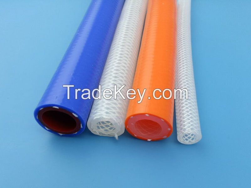Tubo de fibra de vidrio con recubrimiento de silicona Silicone fiberglass tube, manufactured by Infinite
