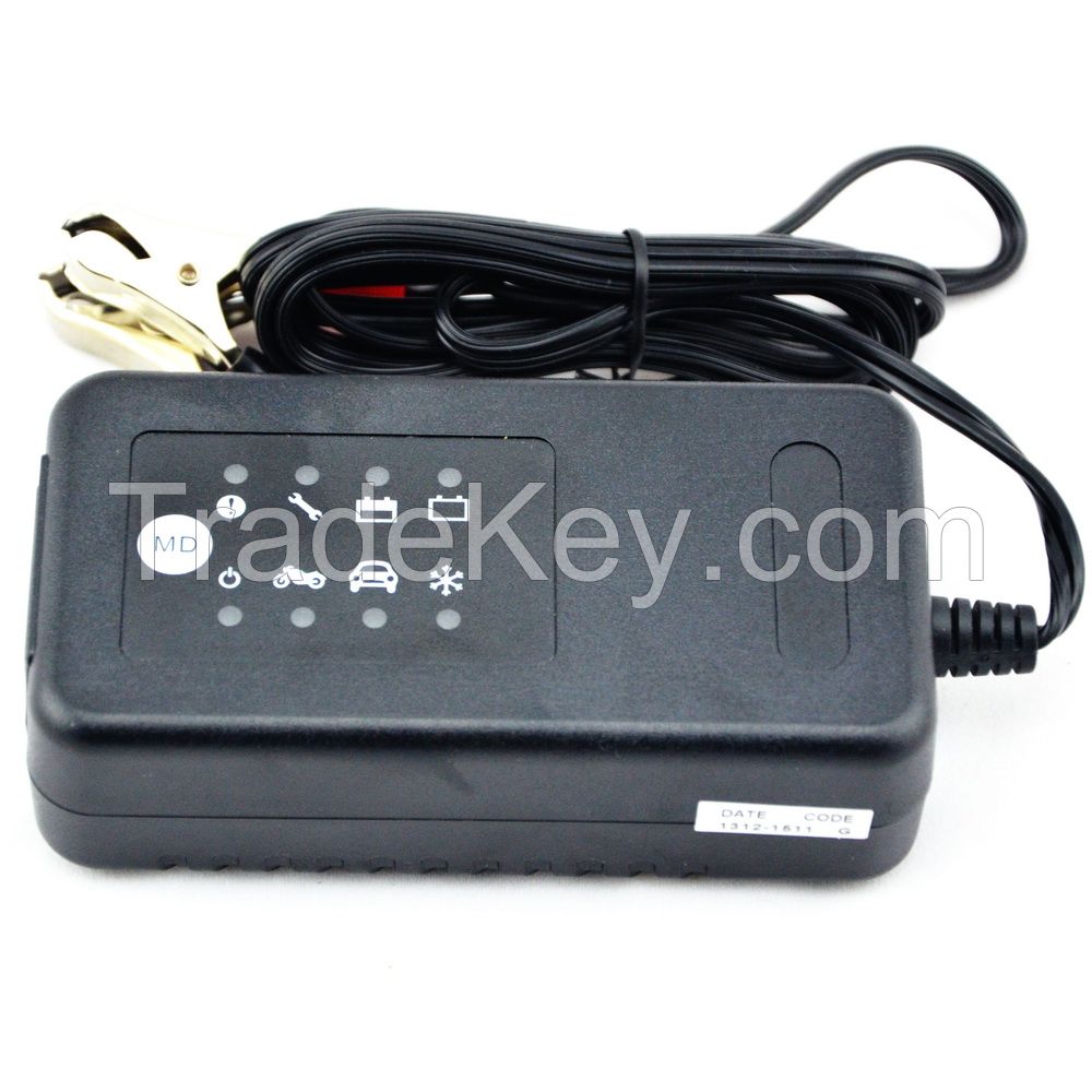 12V 0.8A&3.3A car battery charger with desulfating function