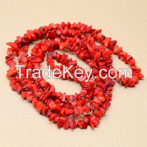 wholesale 5-7mm irregular chips beads loose beads with various of natu