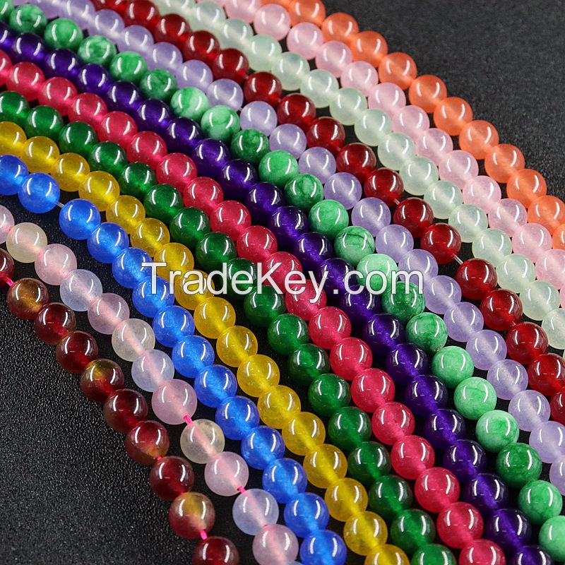 Natural gemstone faceted 16 inch loose beads