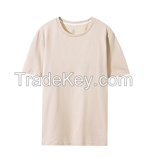 Mans cotton T shirt stock item, accept custom made