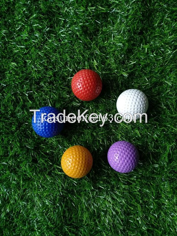 pvc mini golf low bounce  ball
