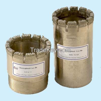 T2 76 Carbotec CORE BIT for Drilling Softer Unconsolidated Formations