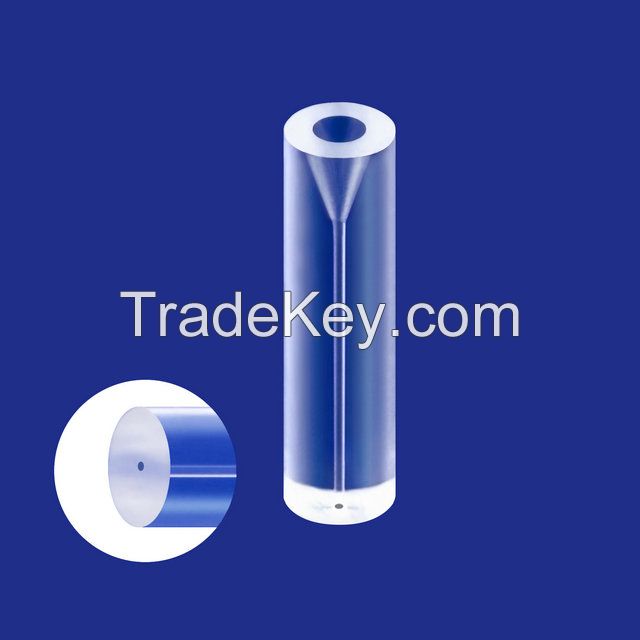 Cylindrical Fiber Capillary Glass Ferrule Tube customized