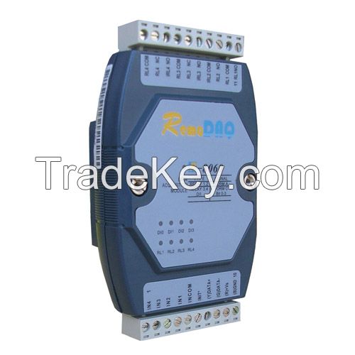 4-channel Isolated Digital Input/ 4-channel Relay Output Module