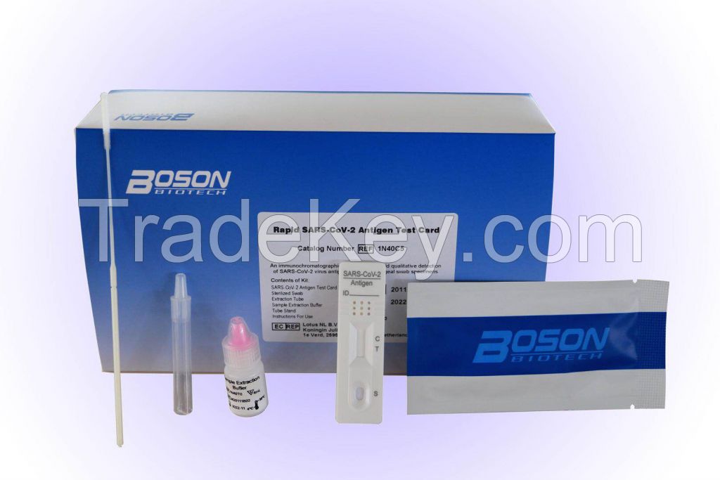 Xiamen Boson FDA CE certified Rapid covid 19 antigen self test kits wholesale