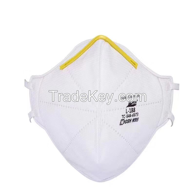 F*DA NIOSH certified disposable hospital Clinic bead home medical surgical use 5 ply breathable N95 facial face Mask