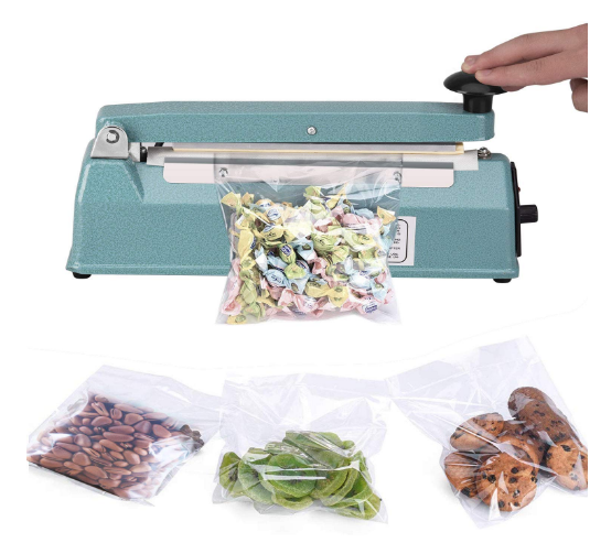 Manual Impulse Hand Poly Tubing Plastic Bag Sealer FS-200