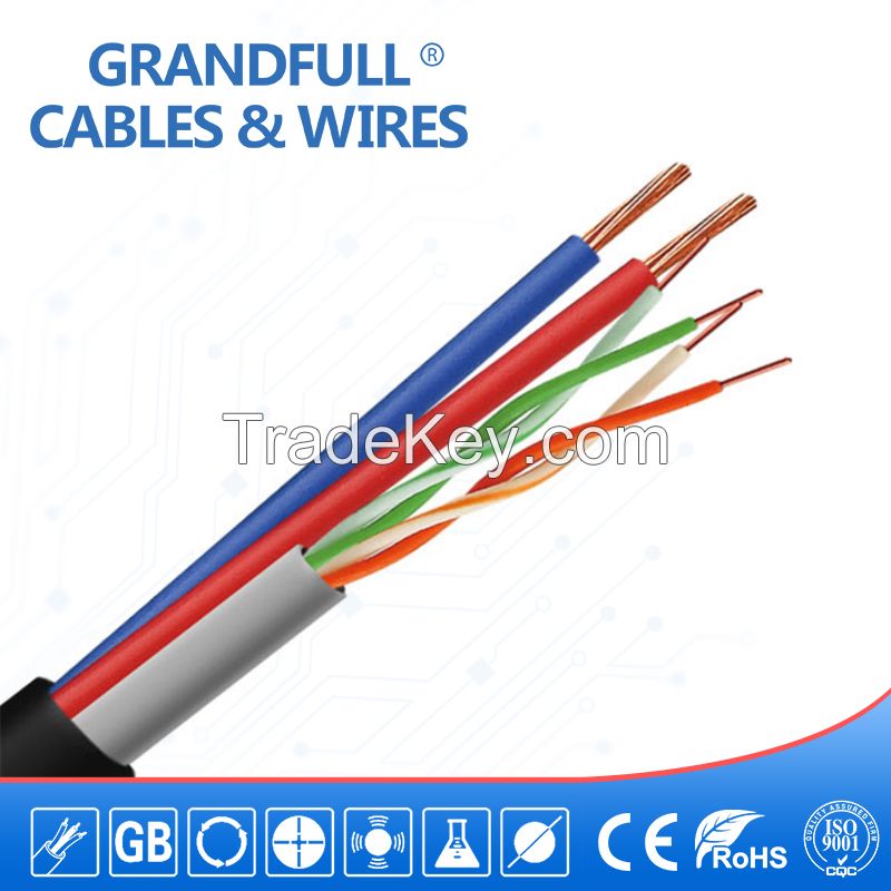 2pair network cable plus power cable