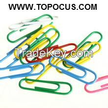 color paper clips, zebra paper clips, waved paper clips
