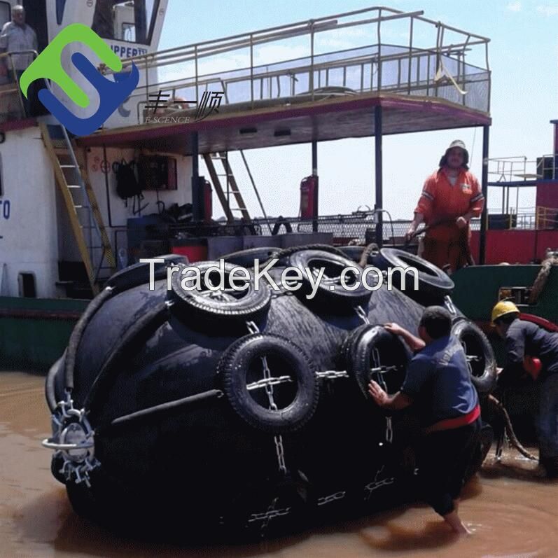 floating Yokohama fender ship pneumatic rubber fender