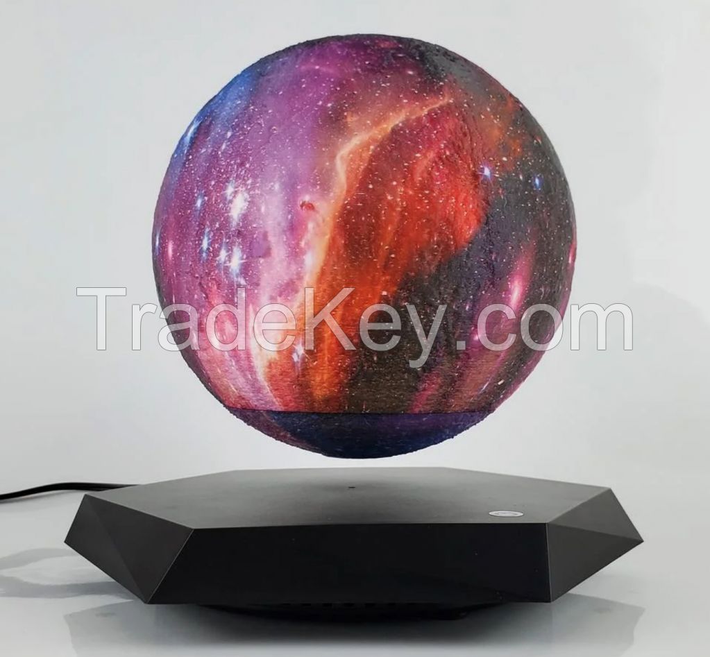 New Magnetic Levitation Floating  Galaxy Starry Moon Lamp Light Bulb For Christmas Gift 