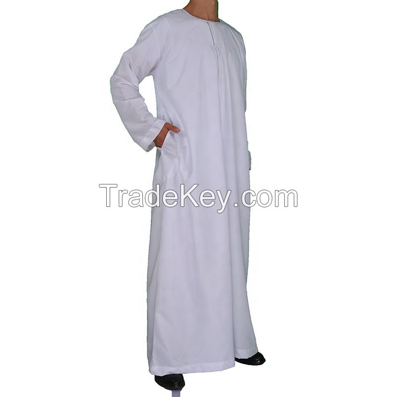 White Middle East Arabic Thobe Emirates Style