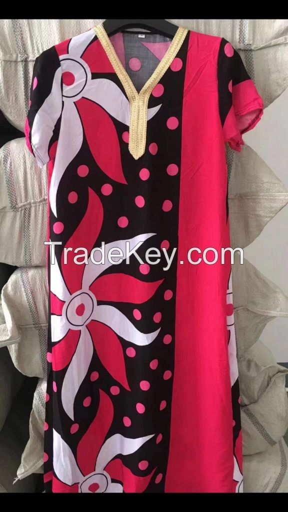Rayon fabric Women's abaya 