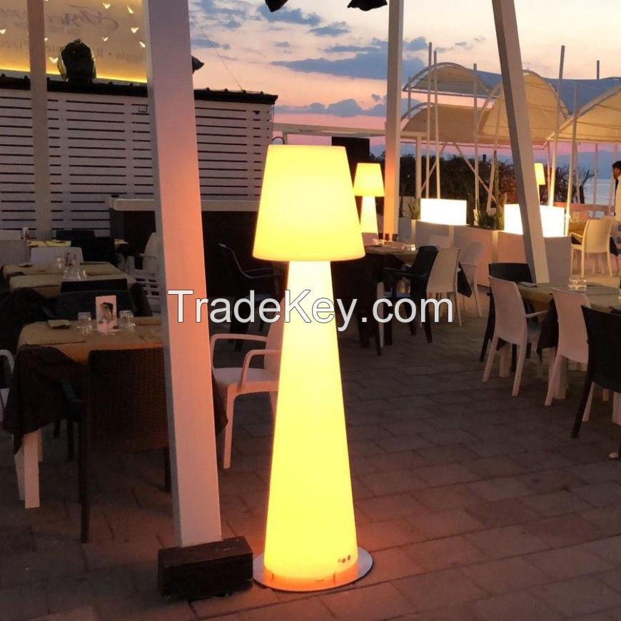 Residential decorative RGB LED floor lamp