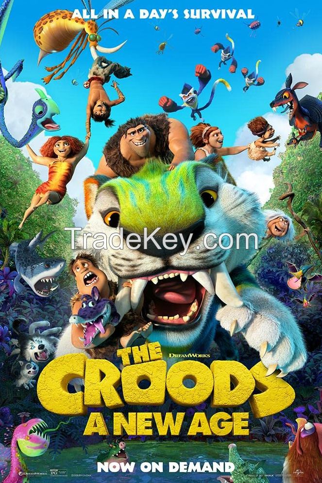 The Croods: A New Age (2020) New release dvd  DVD  TV seriers  Home Entertainment  Full Version