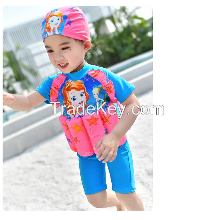 Qichuang Children's buoyancy swimsuit