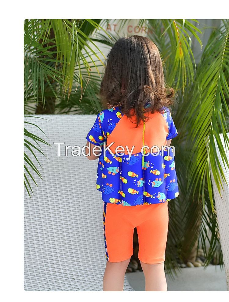 Qichuang Children's buoyancy swimsuit