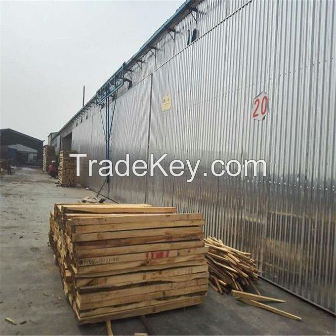 Low cost dried wood oven wood dryer timber-drying-kiln with size of 40M3 TO 200M3 in steam heating sources to dry wood