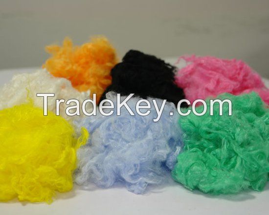 dope dyed color viscose fibre viscose rayon fiber fire retardant1.5*51mm denier rayon fiber for Nonwoven