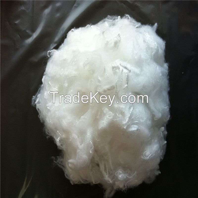 HC and HCS 7 denier to 15 denier used for filling pillows and quilts. By  JIANGNAN TEXTILES CO.,LIMITED