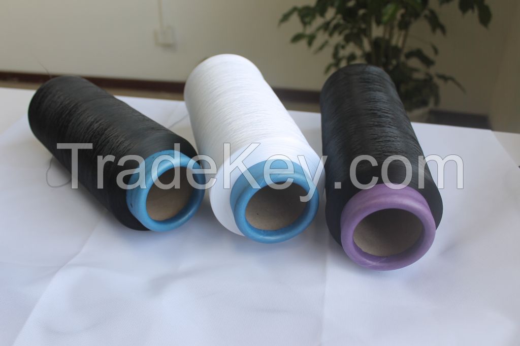 optical white&Black sd&bright high tenacity 150D DTY polyester yarn