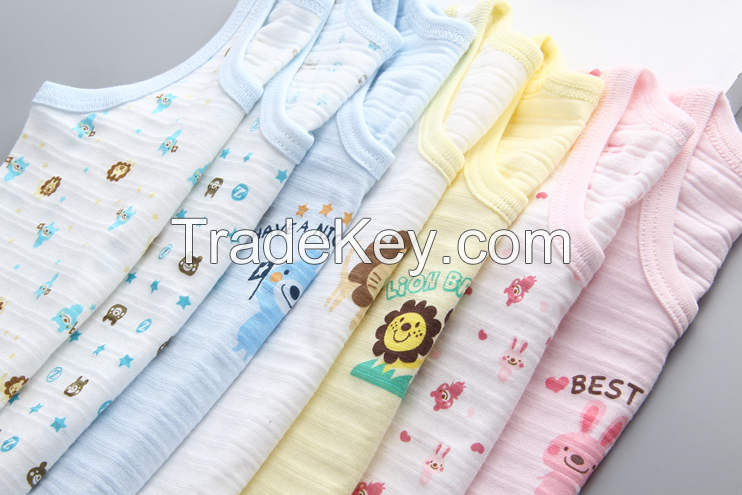 sleeveless baby bodysuit/sleeveless onesies/baby clothes