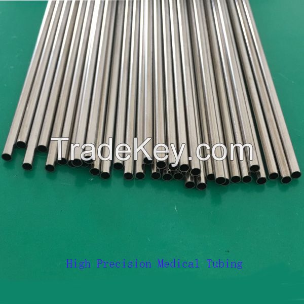Hot Sale high quality, high precision Stainless Steel Capillary Tube/Cannulas for Medical use in making biopsy needles, hypodermic needles, I.V cannulas