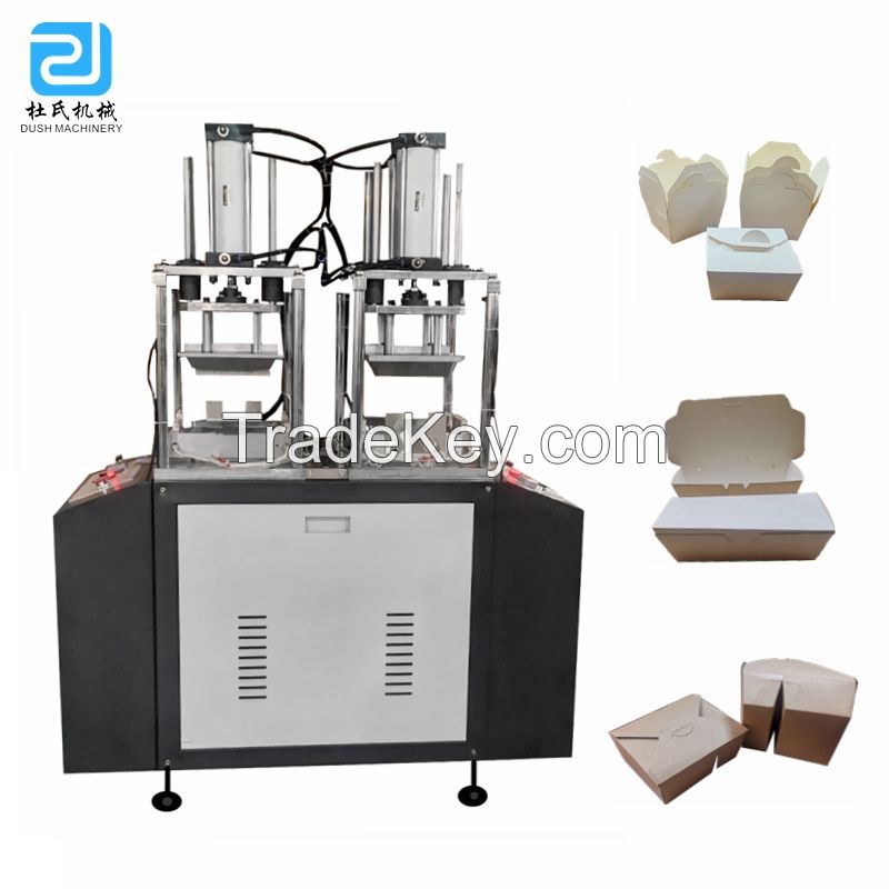 DS-ZH Semi-Automatic Paper Lunch Box/Meal Box/Fast Food Box Forming Machine