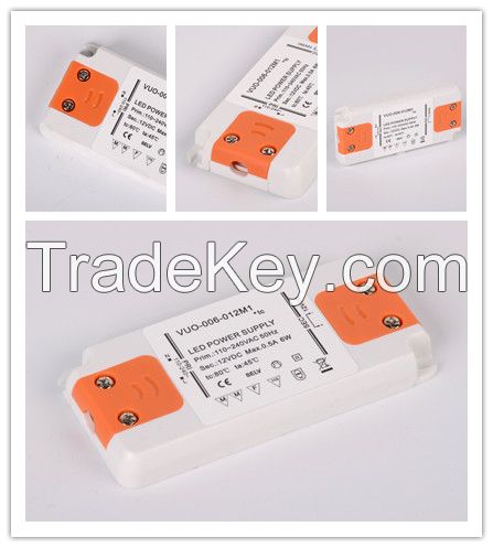 Ultra slim plastic case LED driver 12w/15w/20w