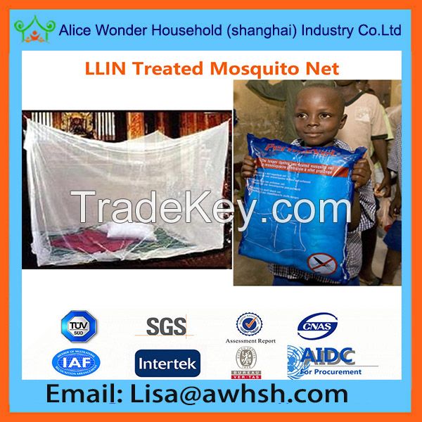 Long Lasting insecticide mosquito net/permanet mosquito net