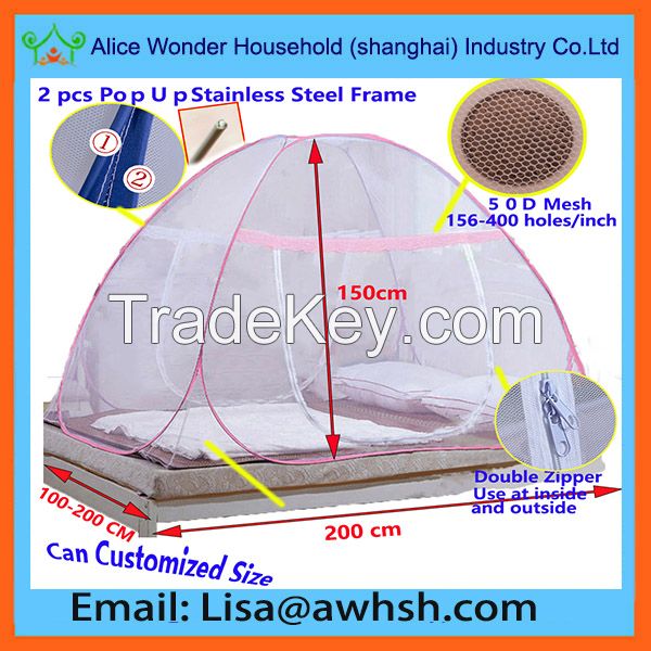 Adult Pop Up Foldable Mosquito Net By Alice Wonder Household