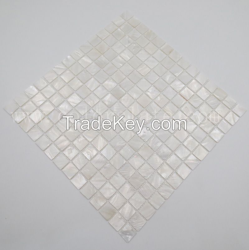 100% natural river shell mosaic tile for interior wall decoration
