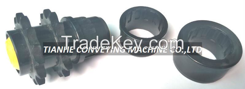 Plastic Double Sprocket End Cap for Sprocket Type: 08b14t