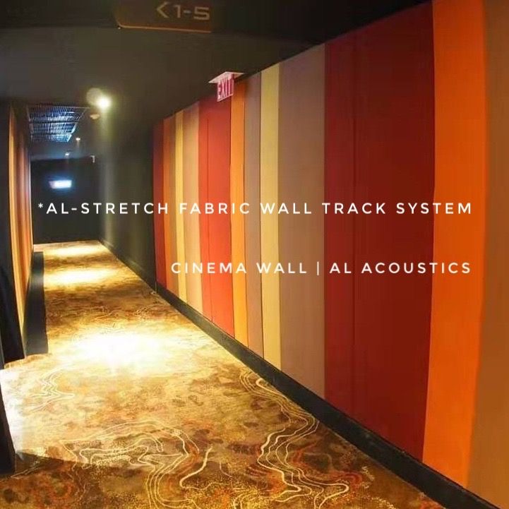 Al-Stretch Fabric Wall Track System - Al Acoustics