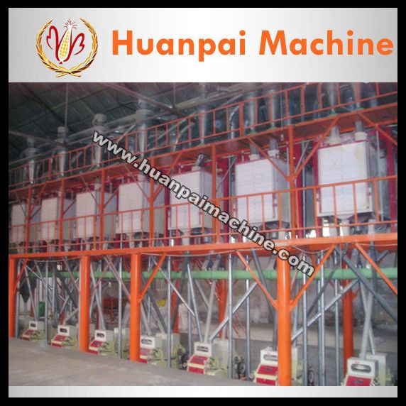 automatic maize milling machine, wheat milling machine, wheat flour mill machine