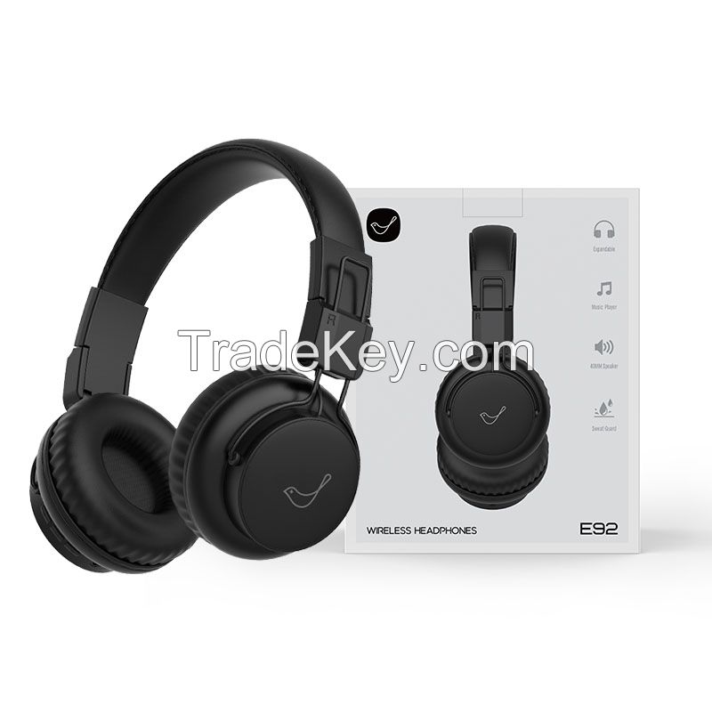 High Quality Wireless Earphones Foldable BT Headphones Wired and Wireless Dual Mode Portable Music Game Headset
