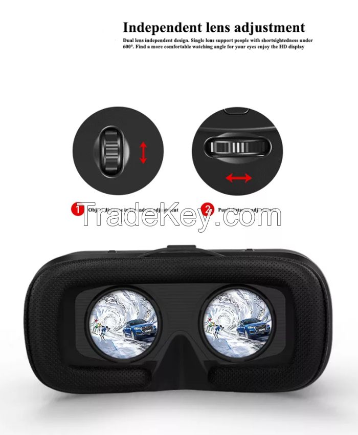 New arrival VR glasses box Adult Films Free BT true wireless headset version 3D virtual reality VR helmet glasses headset