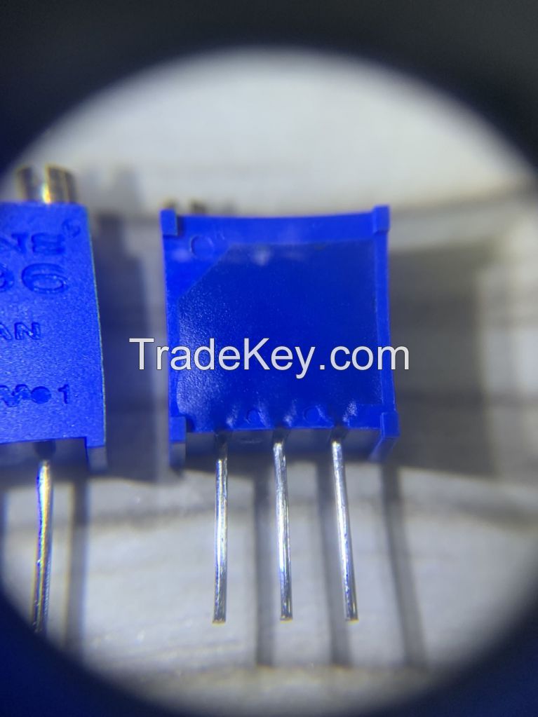 Trimmer Resistors - Through Hole 3/8in 500 Ohm Sealed Vertical Adjust 3296W-1-501lf