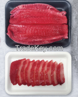 Beet Aged Flat fish for sushi