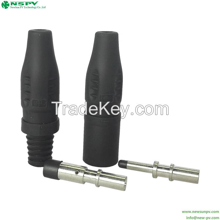 PV3.0 IP67 Solar rubber cable connector 1000VDC Connector mc3