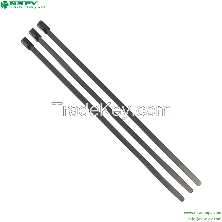 Stainless Steel Cable Tie Self Locking 0.35mm Thickness Cable Tie Metal Bundling Tie