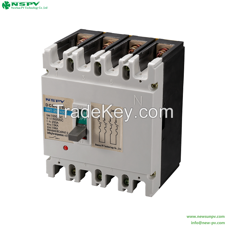 Molded Case Circuit Breaker 125A-1250A MCCB 1P/2P/3P/4P Moulded Case Circuit Breaker