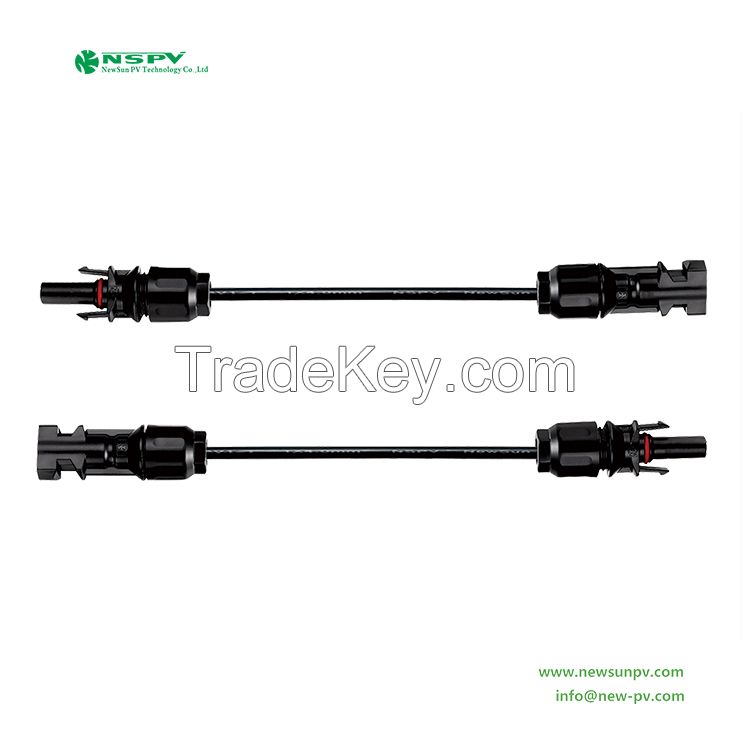 Cable Jumper Solar Extension Cable with PV4.0/PV3.0 Solar Cable Connectors Jumper Wire