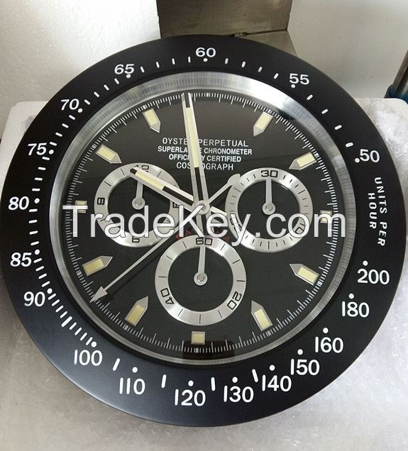 14inch good quality stianless steel wall clock watch clock